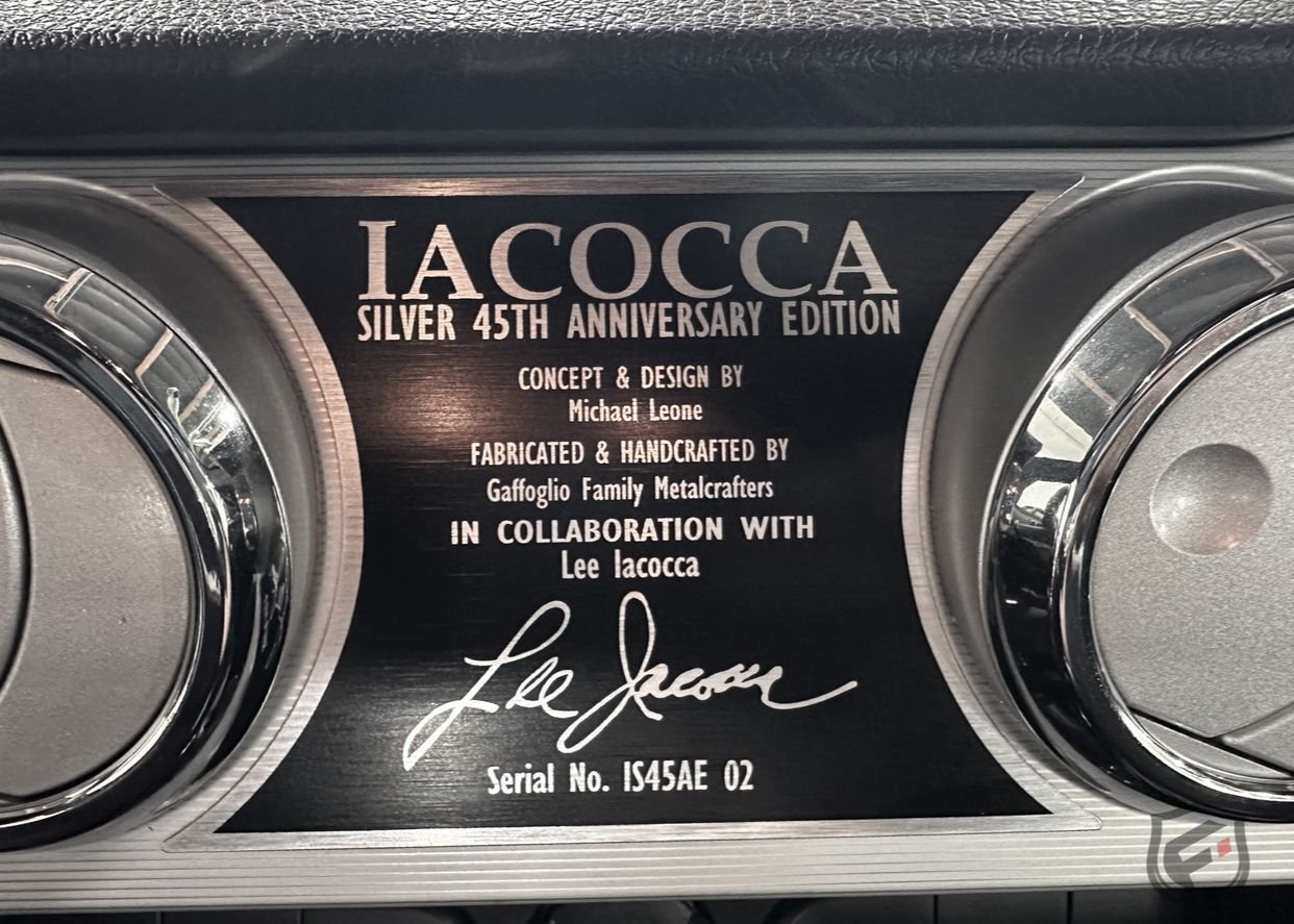2009 Ford Mustang Iacocca Silver 45th Anniversary Edition #02, photo 1