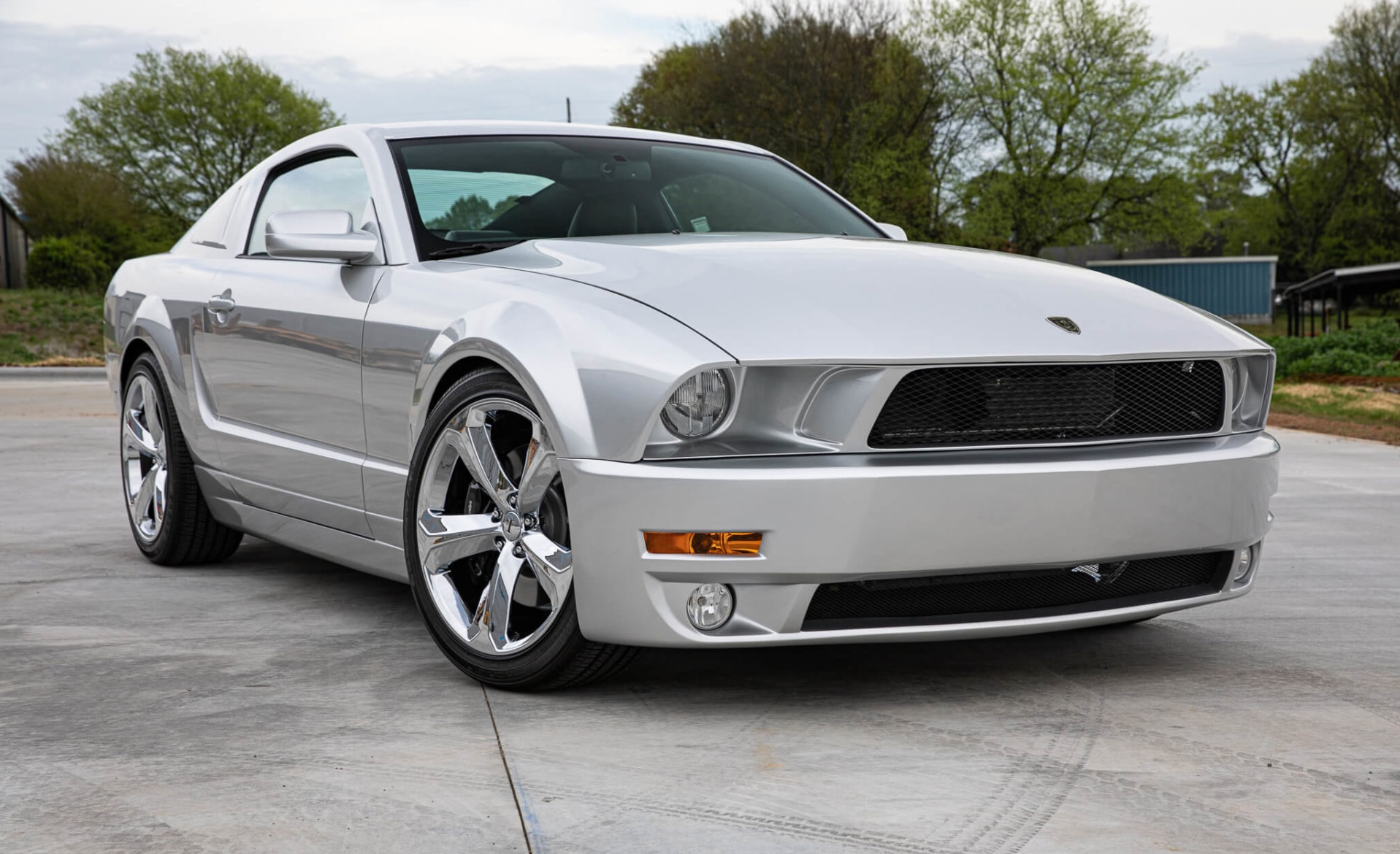 2009 Ford Mustang Iacocca Silver 45th Anniversary Edition #06, Silver
