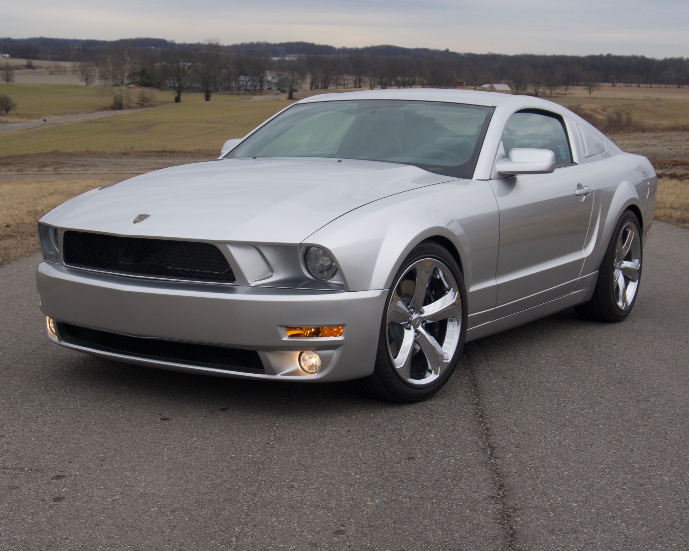 2009 Ford Mustang Iacocca Silver 45th Anniversary Edition #07, Silver