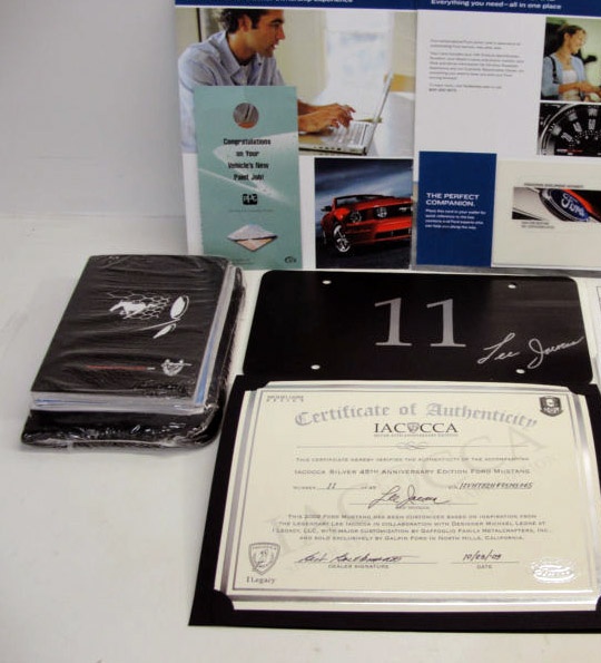 2009 Ford Mustang Iacocca Silver 45th Anniversary Edition #11, photo 18
