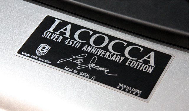 2009 Ford Mustang Iacocca Silver 45th Anniversary Edition #12, photo 1