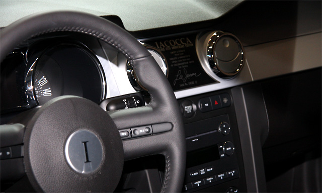 2009 Ford Mustang Iacocca Silver 45th Anniversary Edition #12, photo 4