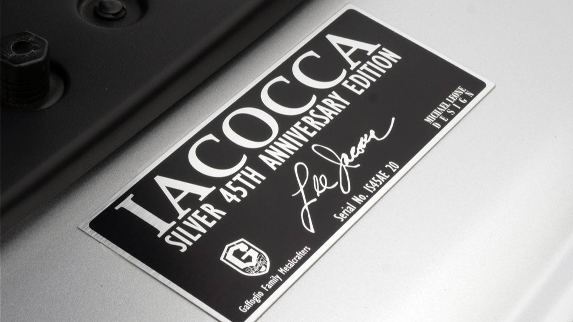 2009 Ford Mustang Iacocca Silver 45th Anniversary Edition #20, photo 9