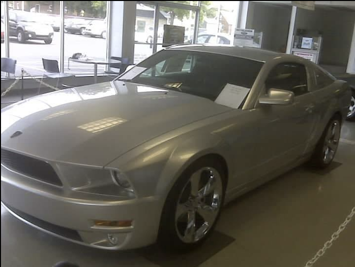 2009 Ford Mustang Iacocca Silver 45th Anniversary Edition #38, Silver