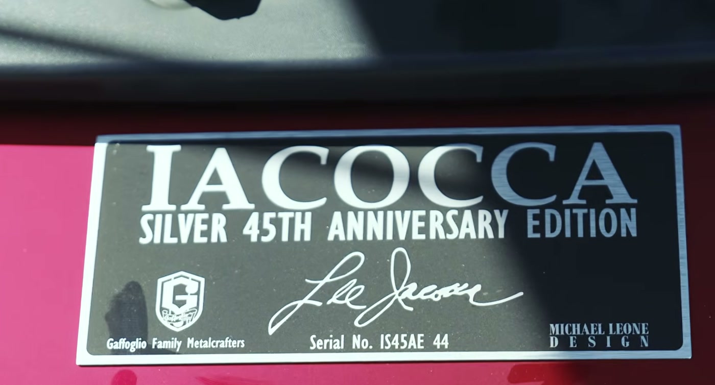 2009 Ford Mustang Iacocca Silver 45th Anniversary Edition #44, photo 11